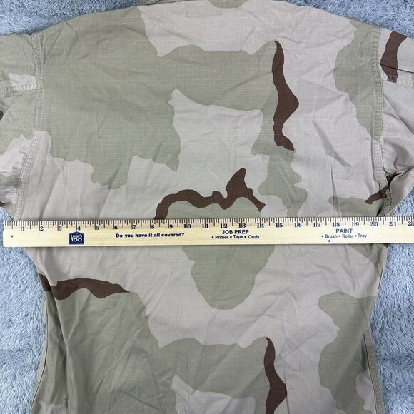 Vintage US Army Camo Coat Men Small Extra Short DCU Desert Camoflauge 2nd ID - Picture 10 of 13